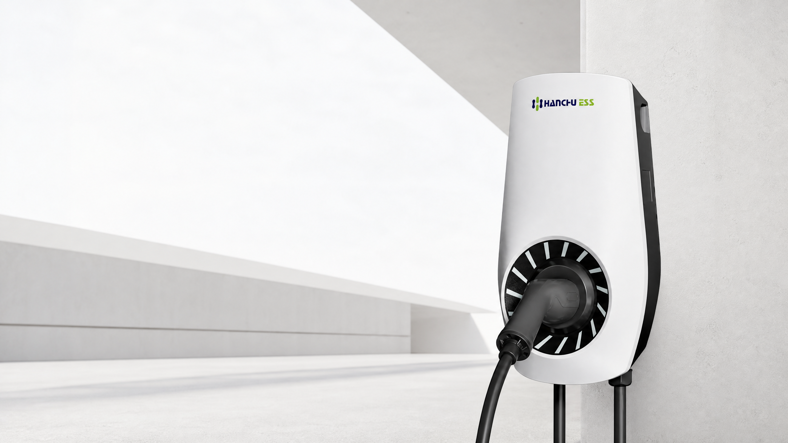Hanchu ESS AC EV charger for single-phase and three-phase Home Energy Group installations