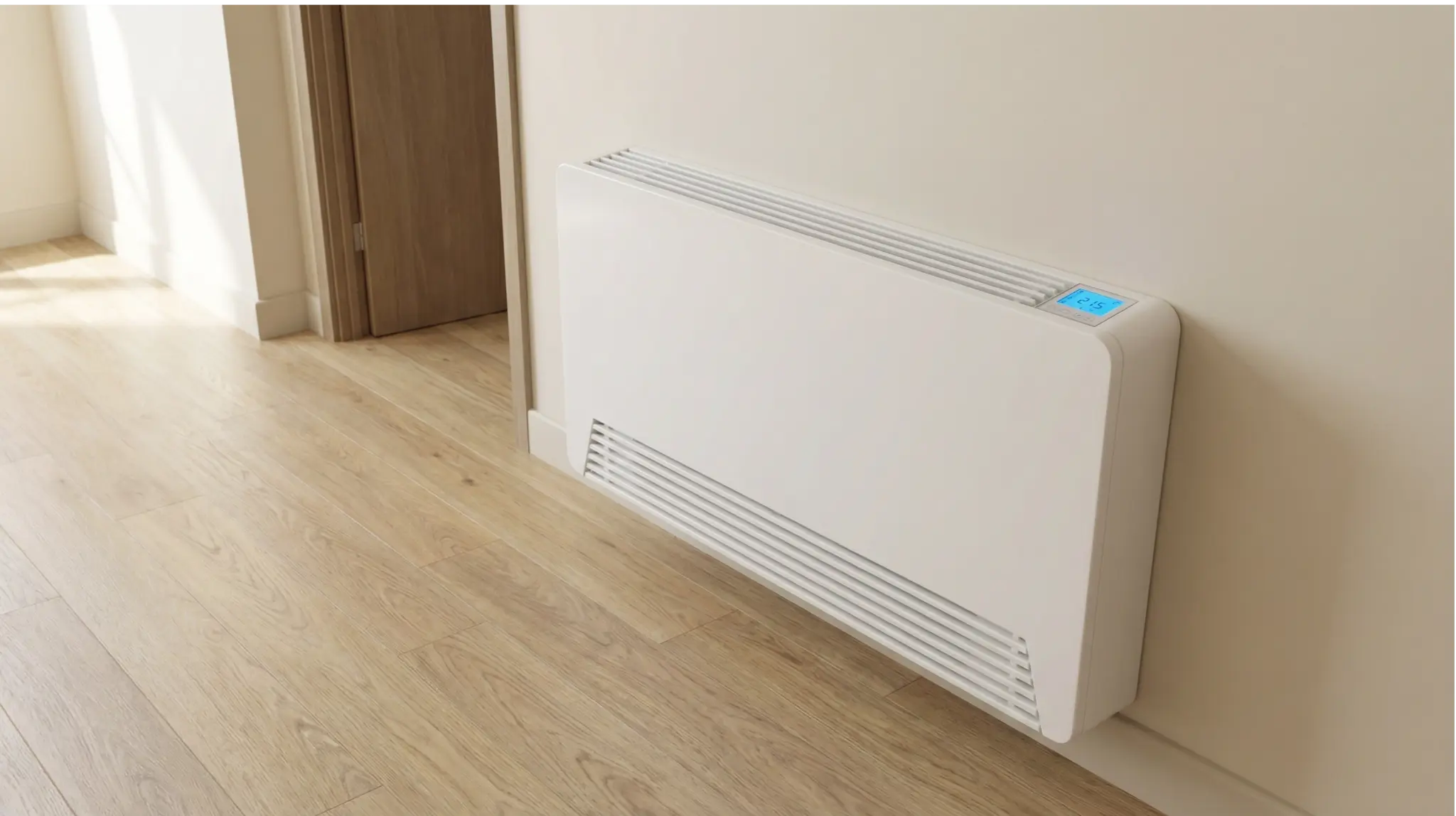 HeatBoost radiator used with an existing gas boiler system