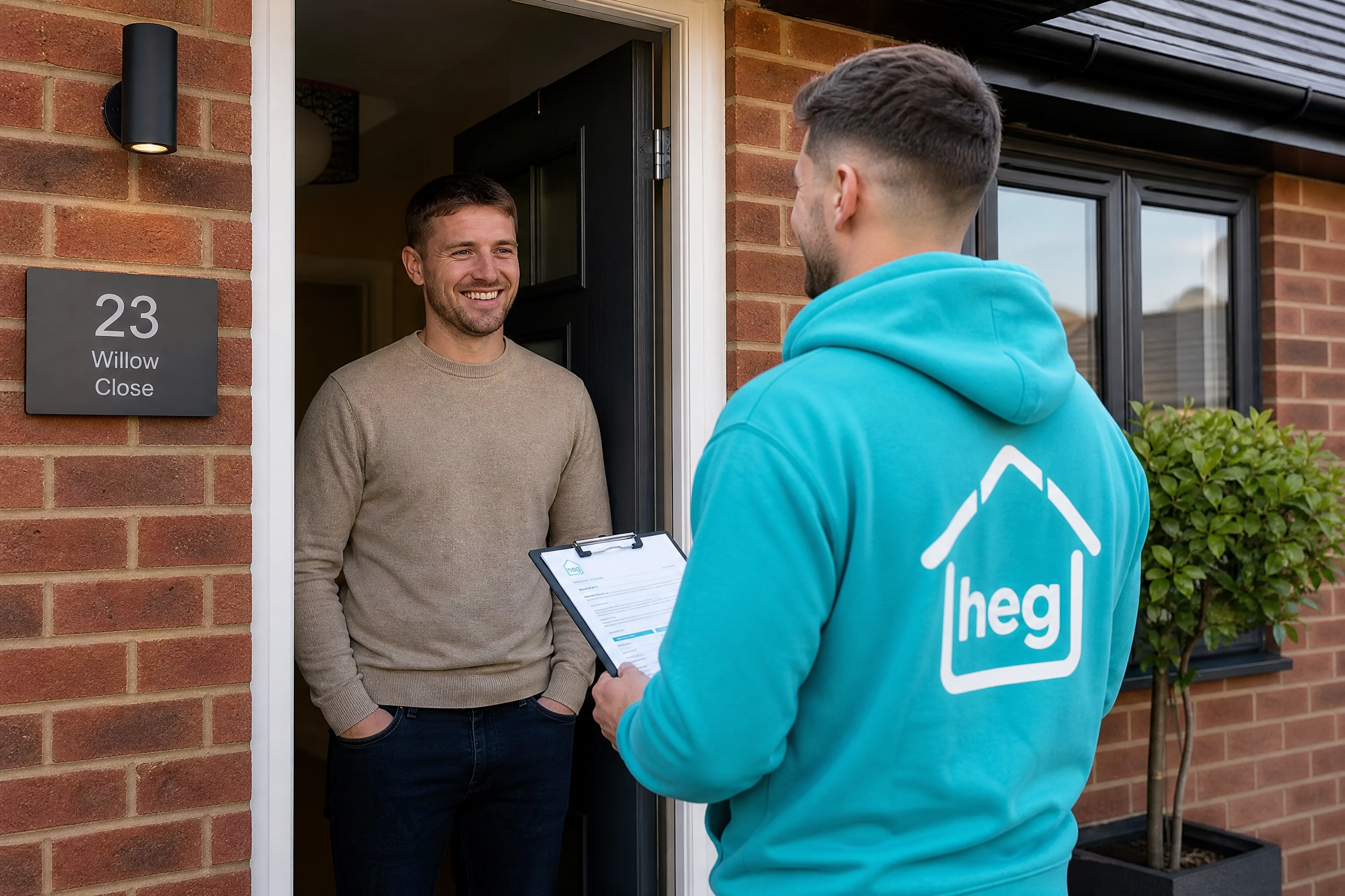 HEG survey work for a home solar system