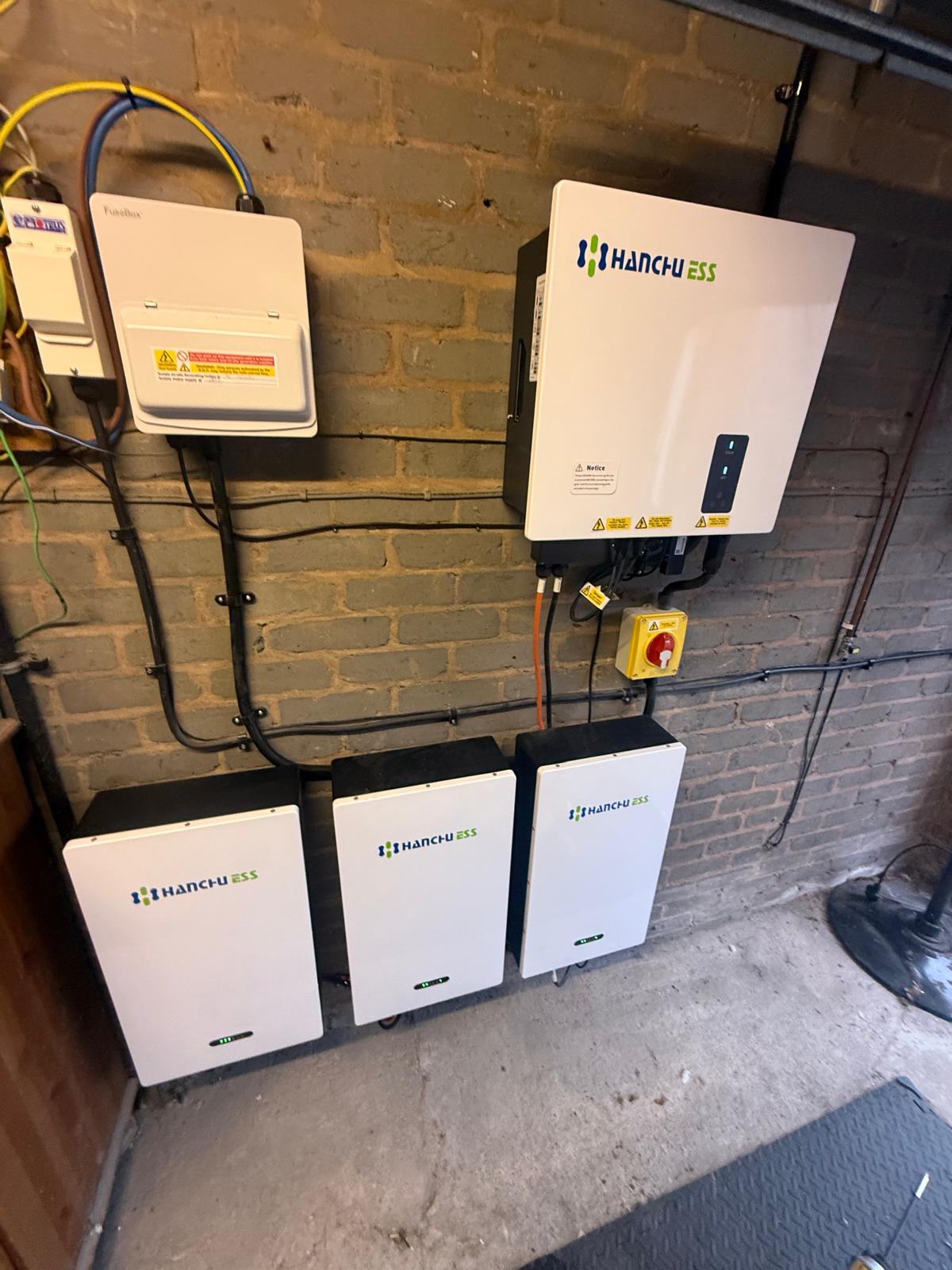 Hanchu battery installation completed by HEG